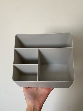Gray Desk Organizer Storage Caddy - Unbranded